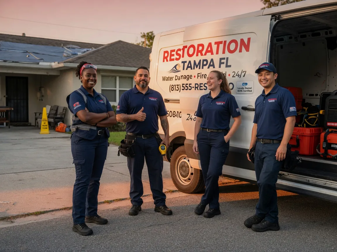 Water Damage Restoration company in North Little Rock, AR
